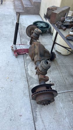 2006 chevy Silverado duramax rear end axle