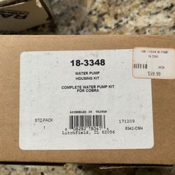 Cobra Water Pump Housing Kit