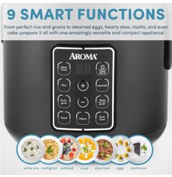 AROMA Digital Rice Cooker, Multicooker,