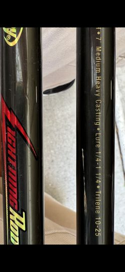 Berkley Lightning Rods (Casting Rods) for Sale in Pt Orange, FL - OfferUp