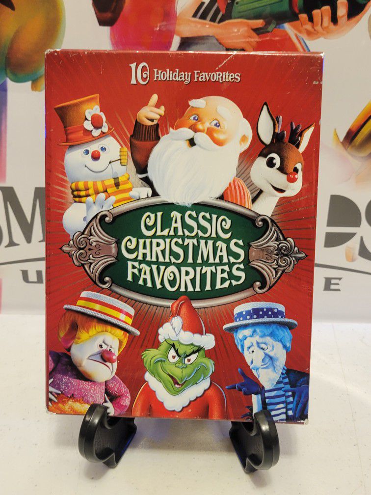 Santa Rudolph Grinch Frosty Classice Christmas Favorites DVD Set