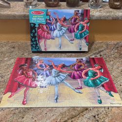 Melissa And Doug Puzzle Ballet Recital 100 Piece 