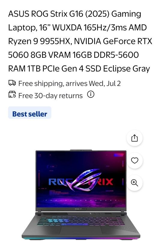 Laptop ASUS Gaming 