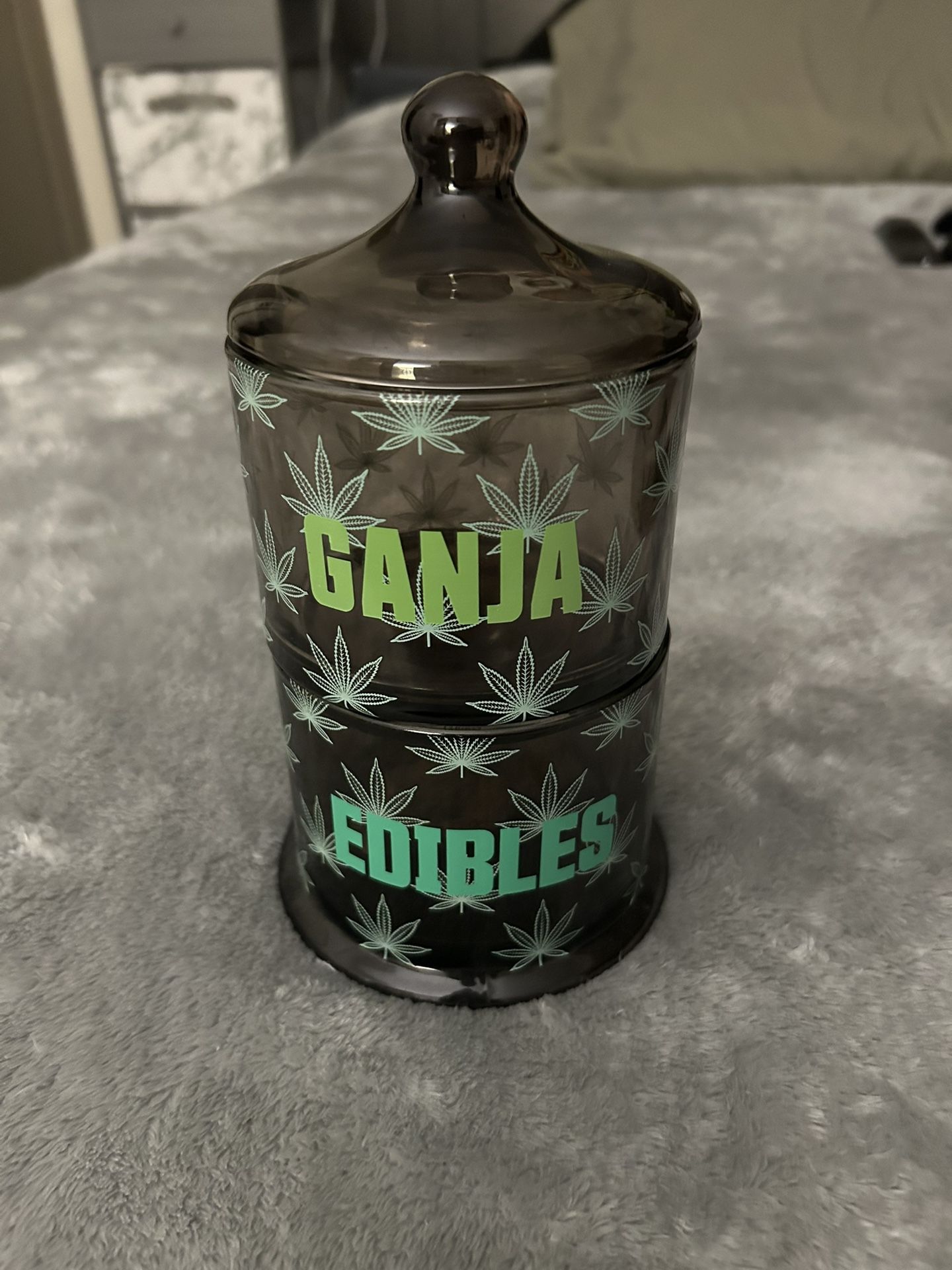 Glass Smoke Container