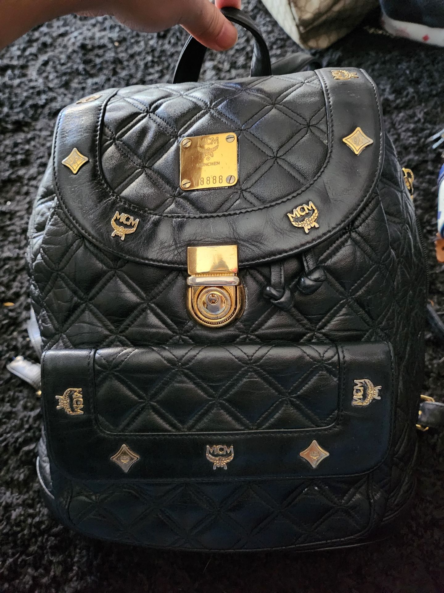 Authentic MCM Germany Backpack