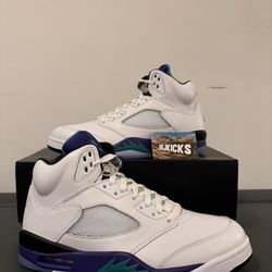 Jordan 5 retro grape 2025