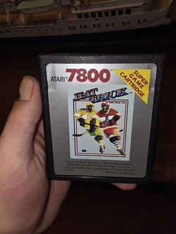 Atari 7800 Hat Trick Video Game Cartridge - Tested Working Clean
 - Game Only