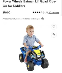 Power wheels batman lil quad sale