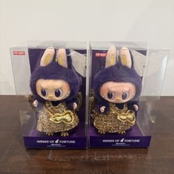 Pop Mart Labubu x Pronounce Wings of Fortune Vinyl Plush Hanging Card - New