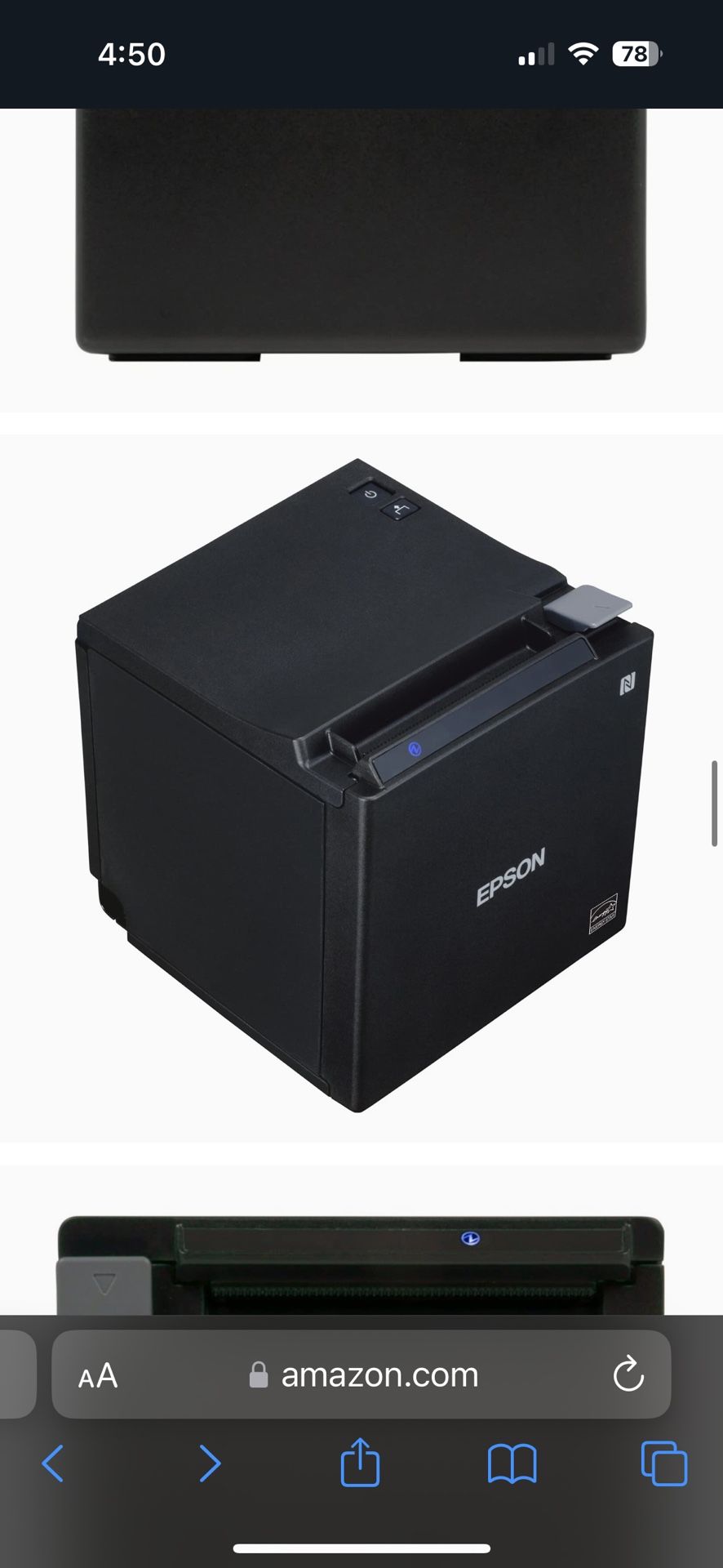 EPSON TM-M30II THERMAL PRINTER - BLUETOOTH - WIRELESS