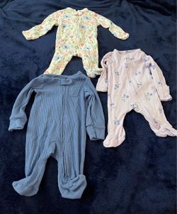 Carter’s Baby Footed Zip Sleeper Set of 3