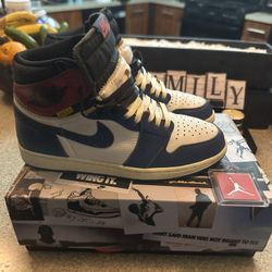 Union Air Jordan 1 Storm Blue 11