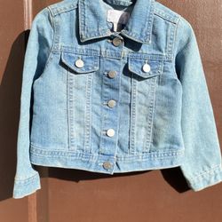 Baby Girls Jean  Jacket 2T.