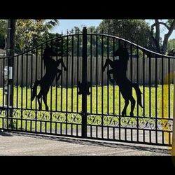 20 Foot Iron Gate 