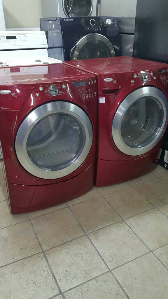 WASHER AND GAS DRYER