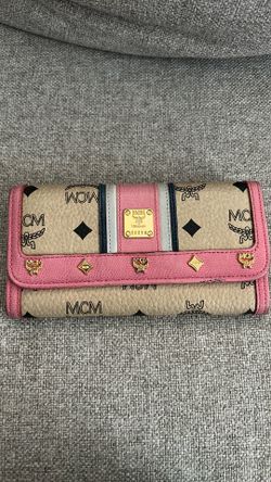 M.C.M pink wallet