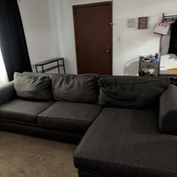 Dark Gray Couch 