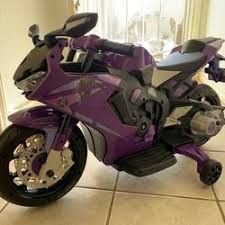 Black Panther Ride On Motorcycle