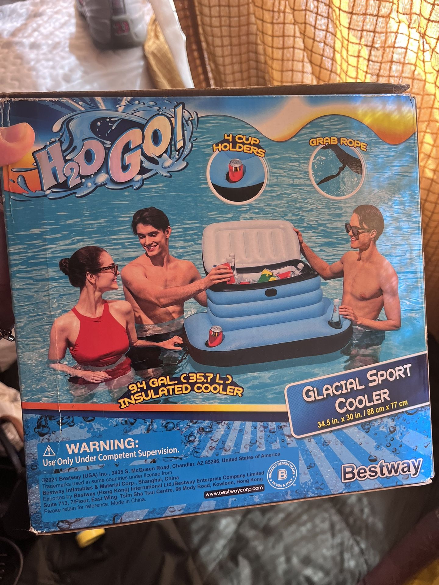 H20 Go Cooler For Pool Keep Drinks Cool