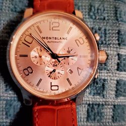 MENS CLASSY MONTBLANC  CHRONOGRAPH AUTOMATIC WATCH 