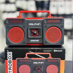 Portable Bluetooth Speaker w/ AM/FM Radio