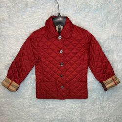 Authentic Kids Burberry Quilted Jacket 