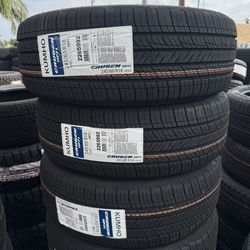 245/60R18 KUMHO (4 NEW TIRES) Included  INSTALLATION & BALANCED