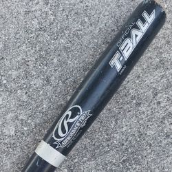 Tee-Ball Bat Rawlings Adirondack Pro Wooden EOBA2 T Ball Youth Baseball Bat