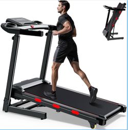Treadmill with Auto Incline for Home