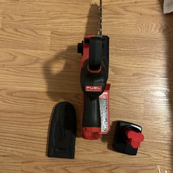 6 Inch Milwaukee Chainsaw Brand New W/ Battery And Charger 