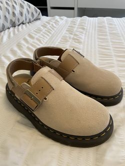Doctor Martens back strap shoes