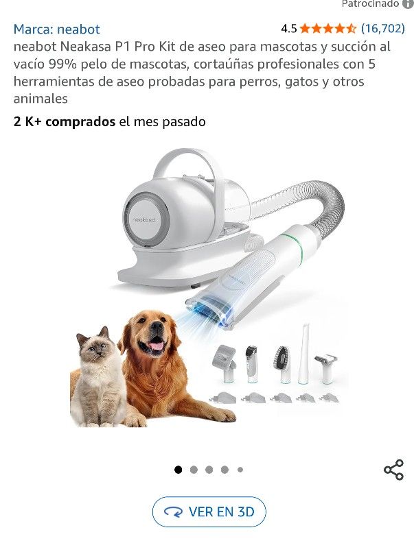 Neakasa Pet Grooming Kit & Vacuum