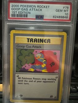 Goop Gas Attack first edition PSA 10
