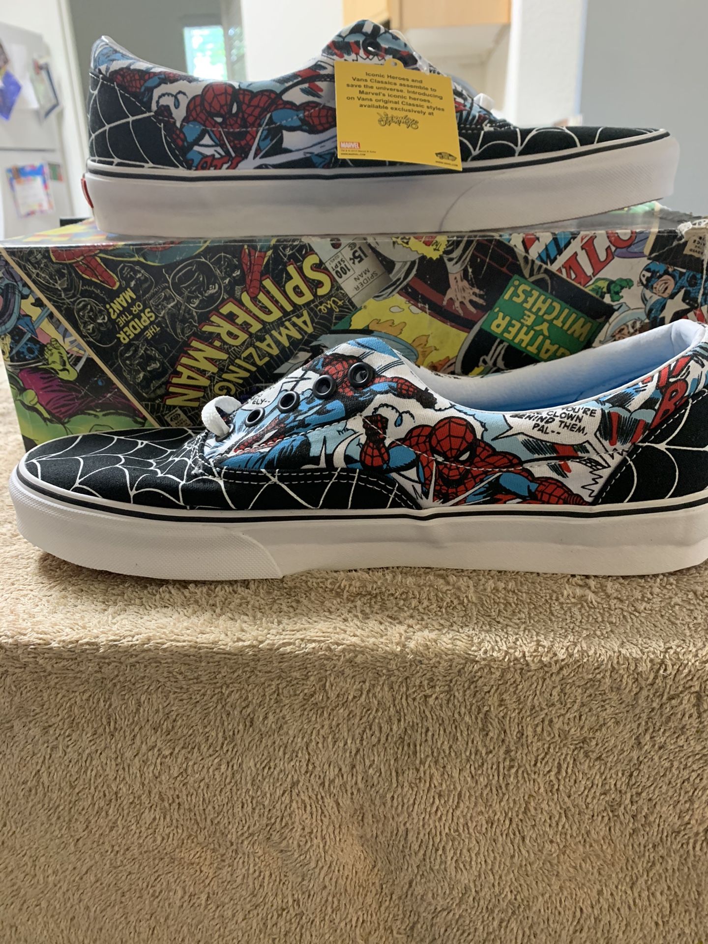 Marvel X era “Spider Man” Vans shoes