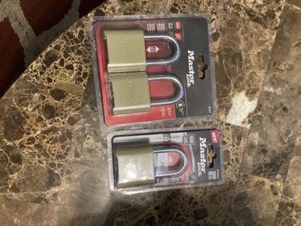 3 Master Combination Lock