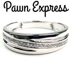 10K Diamond Ring Band 