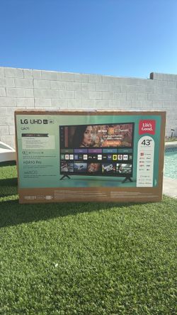 43” Lg smart 4k led Uhd tv