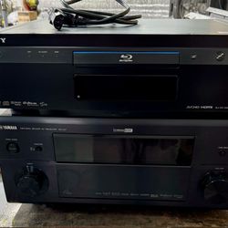 Yamaha RX-Z7 Receiver With Dvd Player