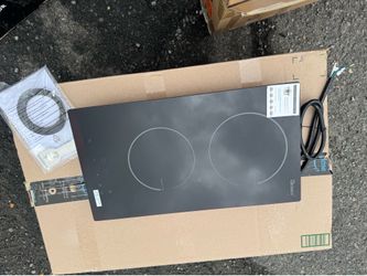 Cooktop 12 Inch, 220V~240V, 2 Burners Electric
