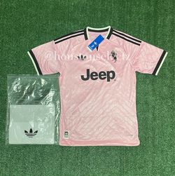 Adidas Juventus Jeep Pink Away Jersey