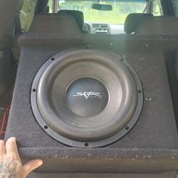 12 Inch SKAR SUB In Skar Box