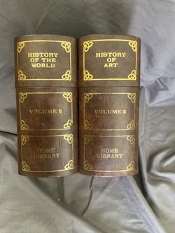 2 Faux Book Decanter Bar Set