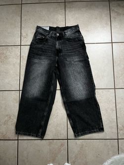 Black baggy H&M jeans (Size 30-30)