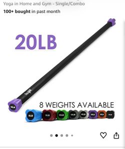 20lb Total Body Workout Weighted Bar