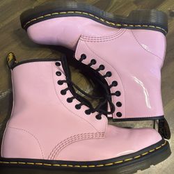 Dr. Martins Pink Boots New Size 8 Women’s