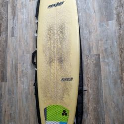 7.2" Fish Surfboard, Quad Fin