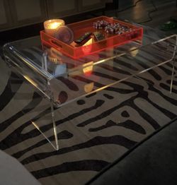 Acrylic coffee Table  