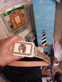 Cowboy buckle built with design