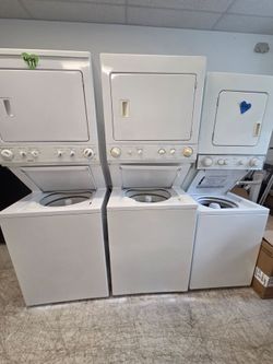 Used stackable Washer And Electric Dryer