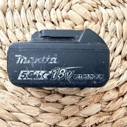Makita 18v Lithium 5.0 Ah Battery 